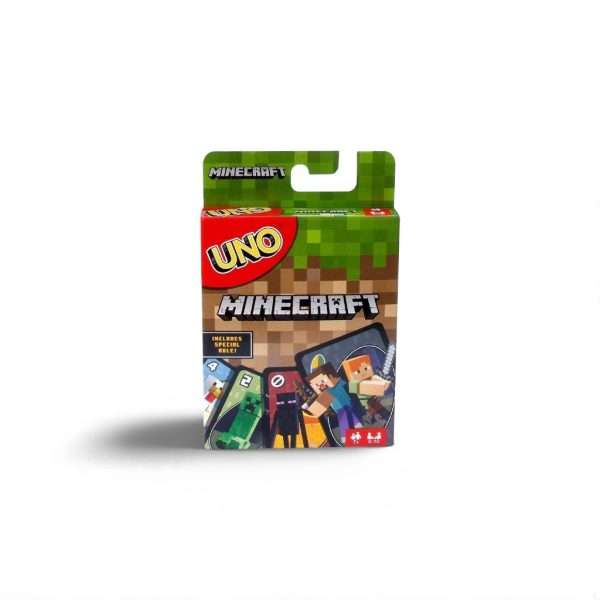 Juego De Cartas Uno: Edición Minecraft