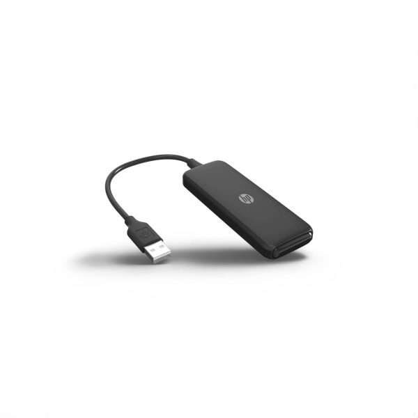 Adaptador De Hub Usb Hp Dhc-ct110c De 4 Puertos - Aluminio