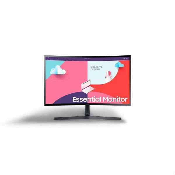 Monitor Gamer Curvo Samsung Essential S27c36 Lcd 27 Pulgadas